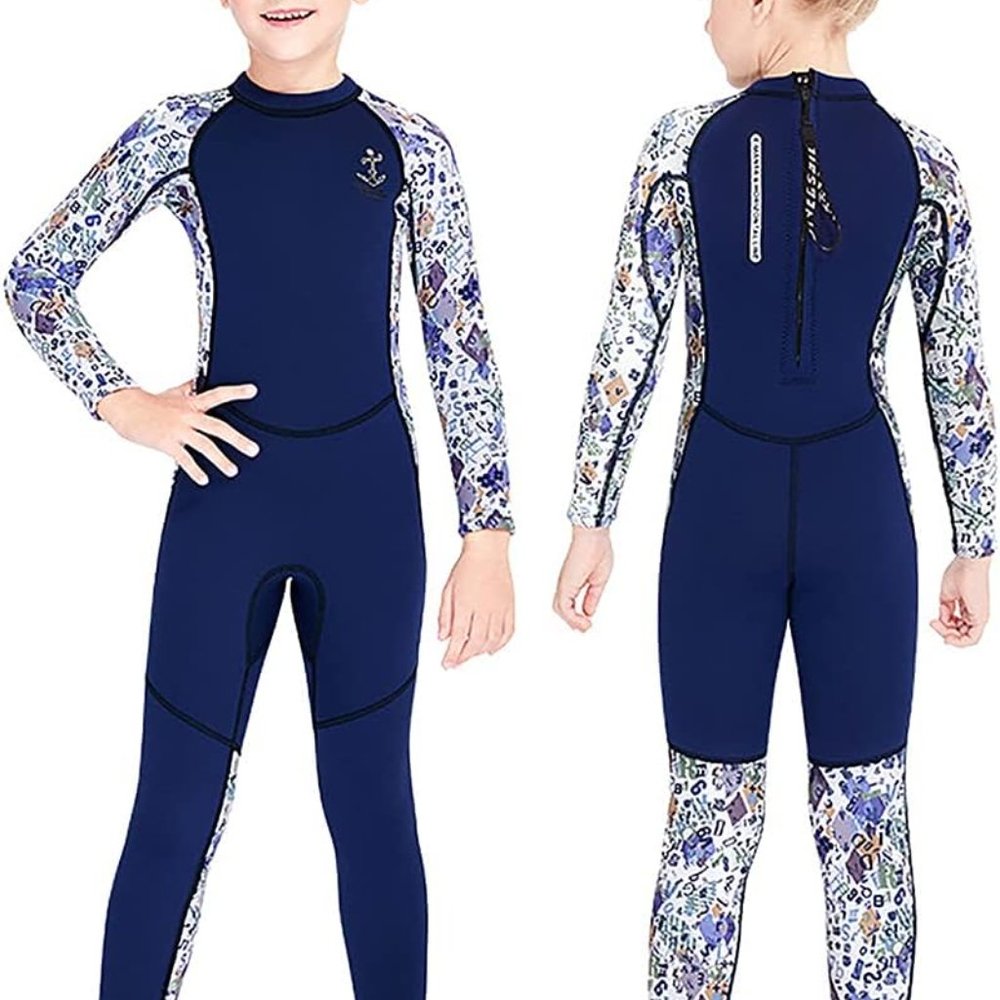 Children's Full Body Neoprene One Piece Wetsuit